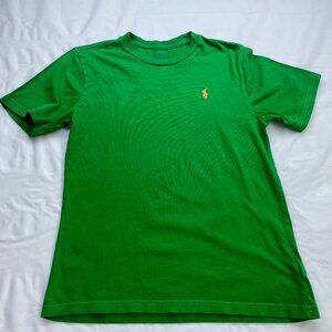 Polo Ralph Lauren Boys Green T-Shirt Size M(10-12)